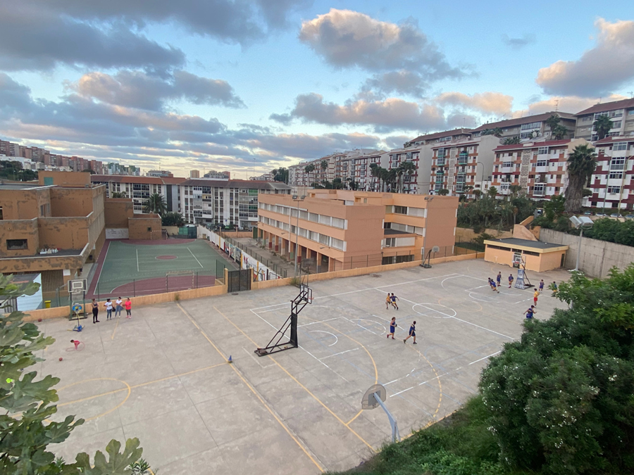 El IMD asumirá la gestión de las dos pistas de baloncesto de La Paterna para iniciar su rehabilitación integral