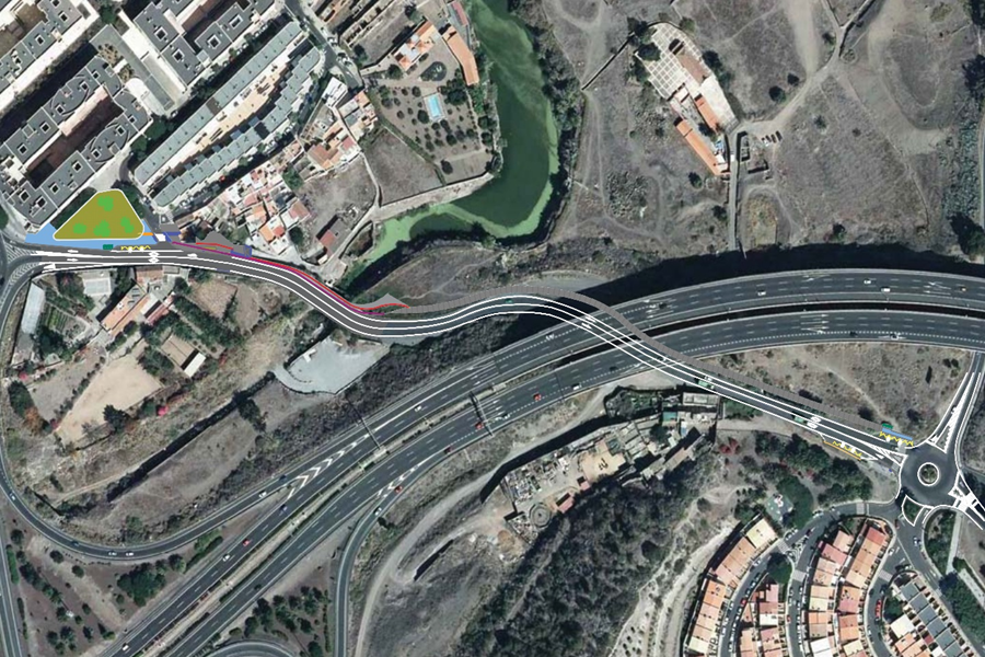 El Ayuntamiento mejorará la movilidad de los vecinos de Hoya Andrea y Tamaraceite con la creación de aceras entre los dos barrios