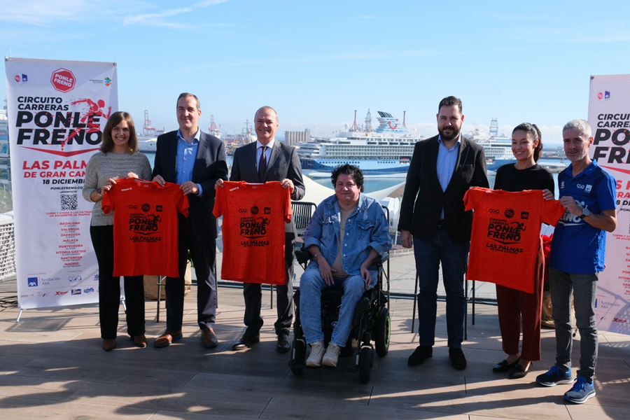 Las Palmas de Gran Canaria se prepara para la carrera 'Ponle Freno' a favor de las víctimas de accidentes de tráfico