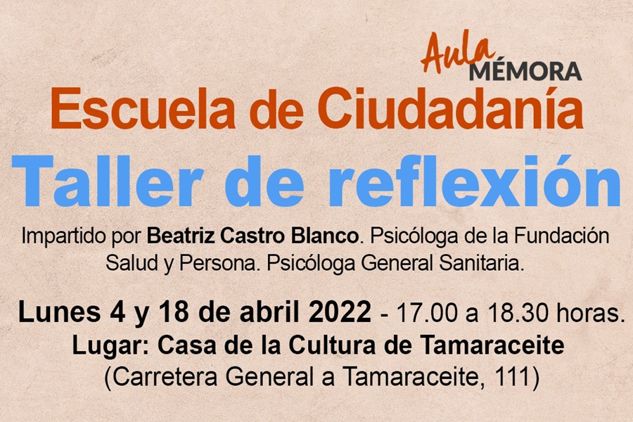 El Ayuntamiento pone en marcha un taller para mejorar la gestión de las emociones y propiciar una mayor satisfacción vital