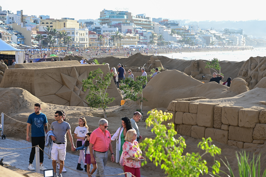 El Belén de Arena de Las Palmas de Gran Canaria recibe más de 30.000 visitantes en sus primeros 10 días