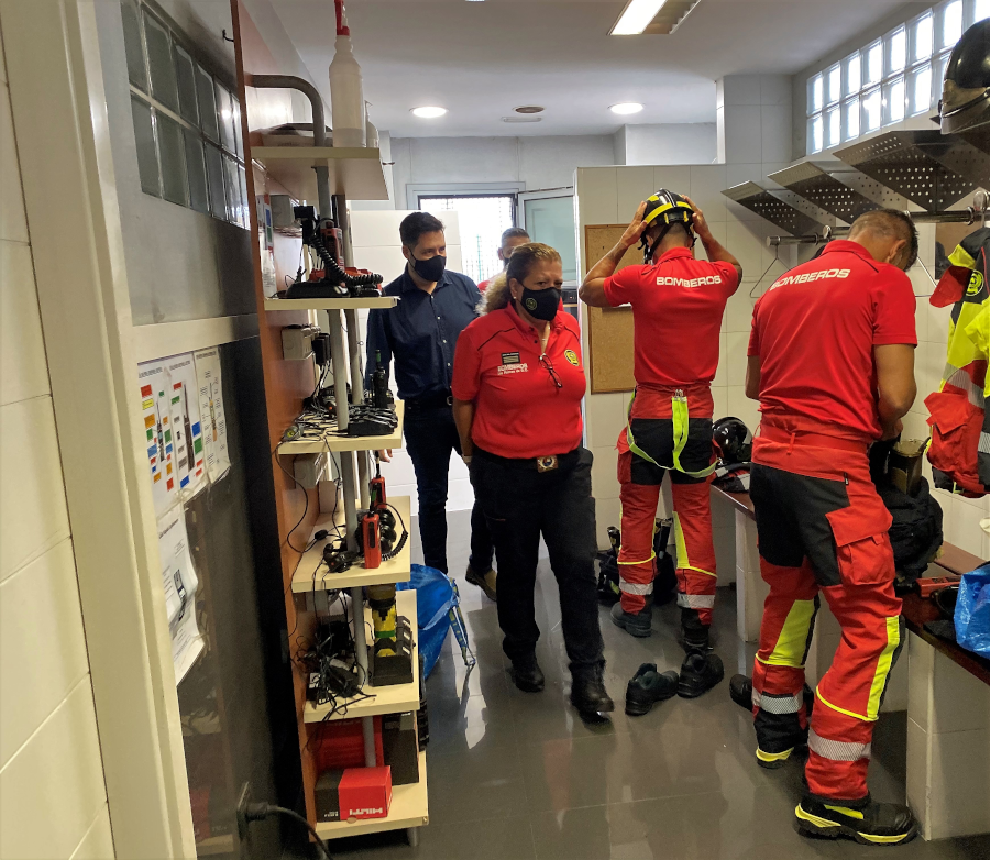 El Ayuntamiento refuerza la dotación del Servicio de Bomberos con nuevos equipos de protección individual con una inversión de 300.000 euros