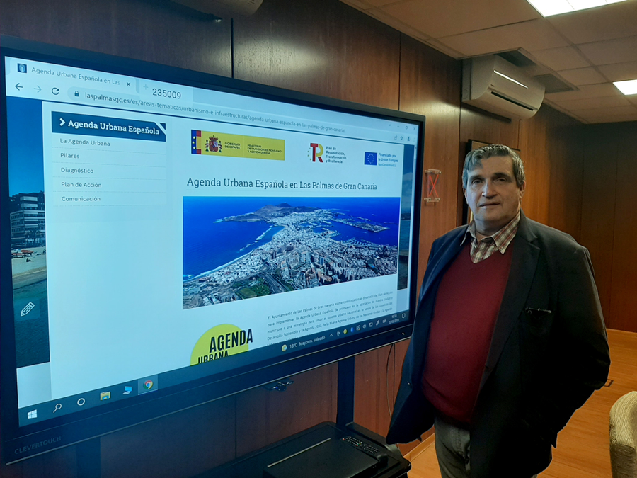 El Ayuntamiento pone en marcha la web del Plan de Acción de la Agenda Urbana Española en Las Palmas de Gran Canaria