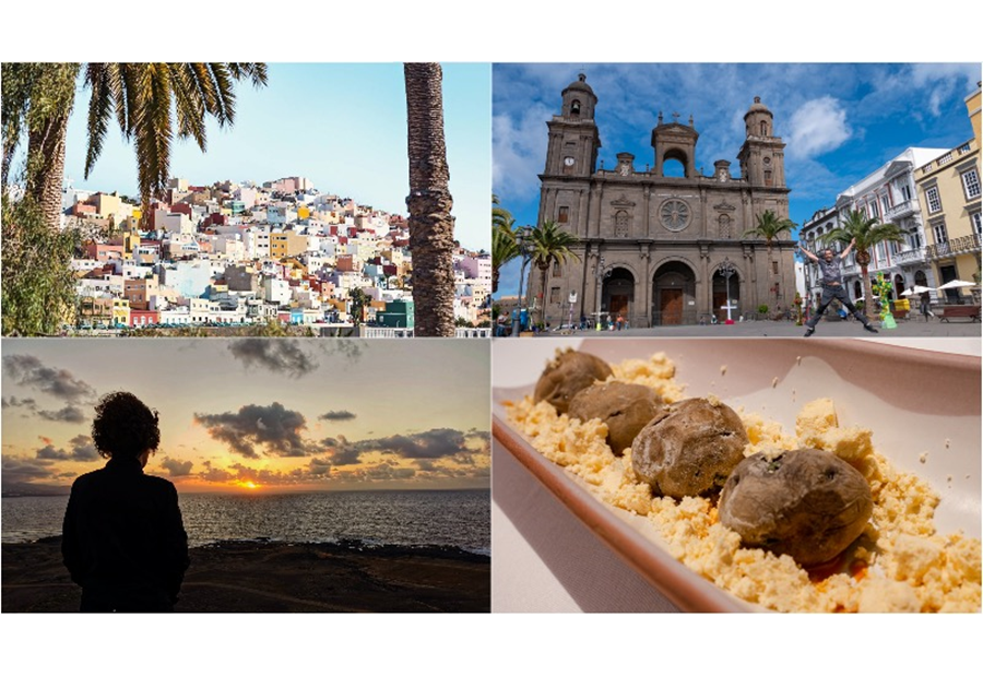 Las Palmas de Gran Canaria "enamora" a los escritores de viajes en primavera