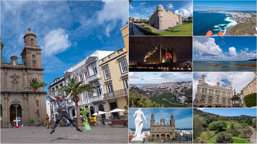 Salta Conmigo publica una mini-guía con los 10 atractivos imprescindibles de Las Palmas de Gran Canaria