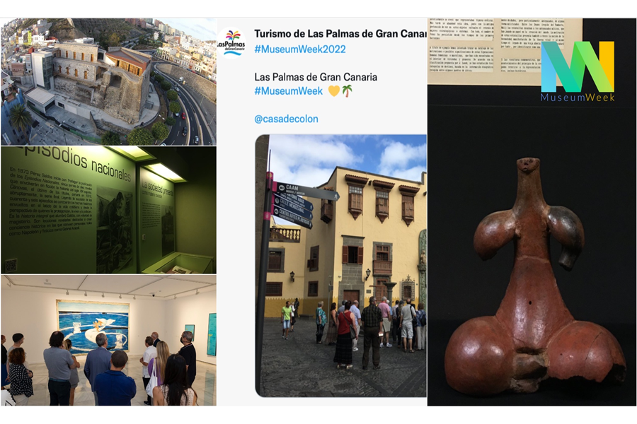 Turismo de Las Palmas de Gran Canaria completa una amplia acción de promoción de los museos de la ciudad en la la #MuseumWeek