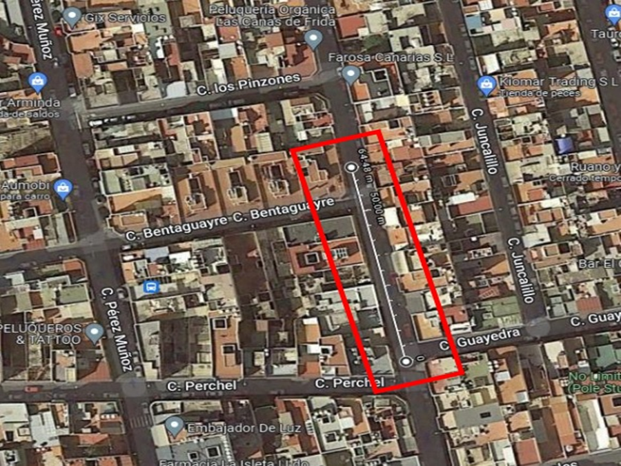 plano de la ubicacion de la actuacion de la calle Gordillo