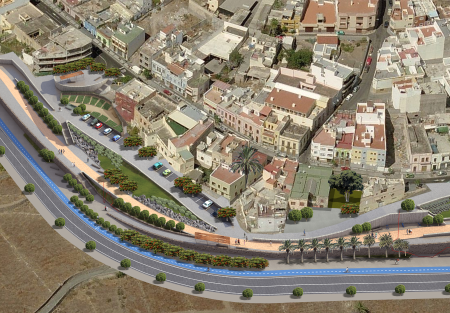 El Ayuntamiento aprueba inicialmente el Plan que mejorará la accesibilidad, creará nuevos espacios públicos y protegerá la identidad del casco histórico de Tamaraceite