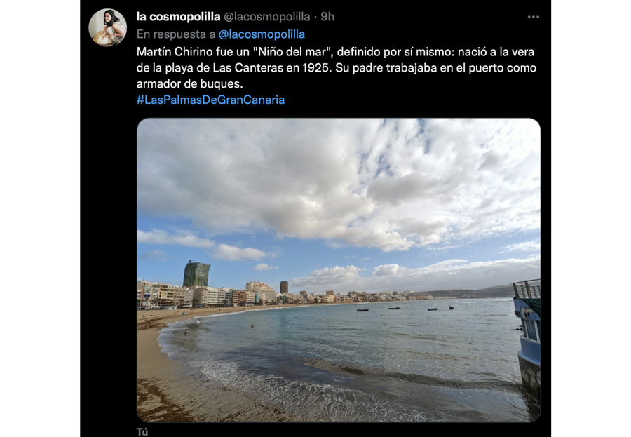La Cosmopolilla  y Sin mapa difunden en redes sociales los atractivos Las Palmas de Gran Canaria