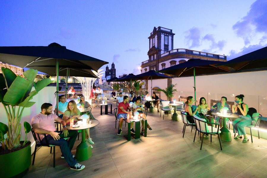 Las Palmas de Gran Canaria se sitúa a la cabeza de los principales destinos urbanos españoles en el crecimiento en pernoctaciones hoteleras