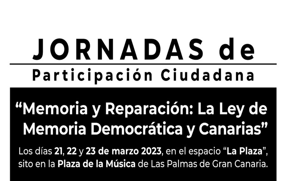 El Ayuntamiento organiza unas jornadas de participación ciudadana sobre Memoria Democrática