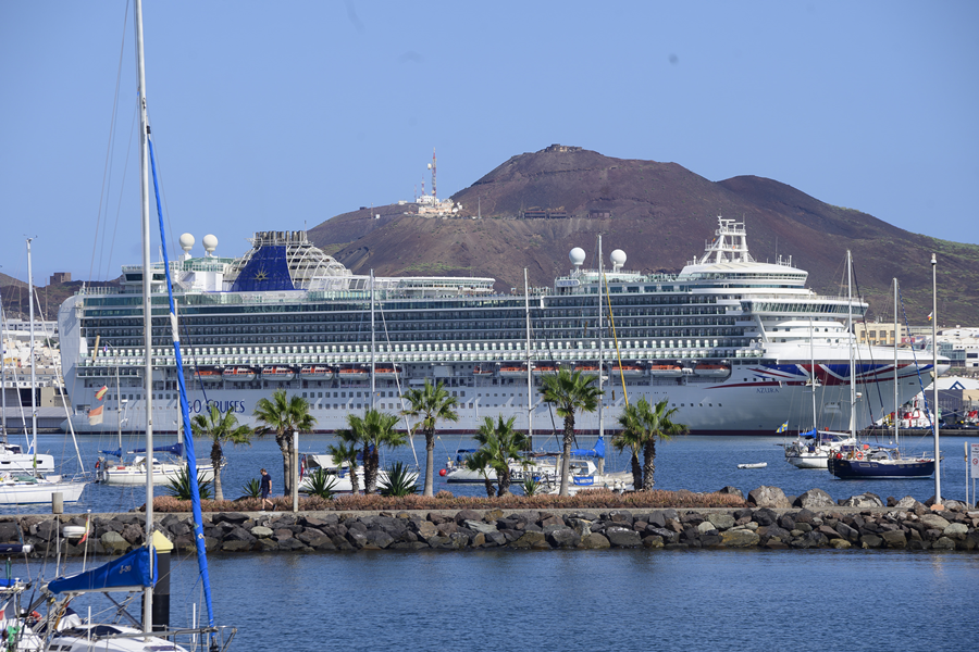 Las Palmas de Gran Canaria cierra el 2023 con 29 escalas de cruceros durante diciembre