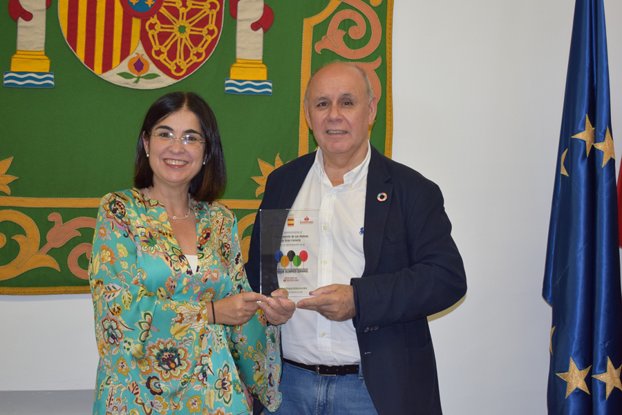 La ciudad recibe el galardón 'Bosque Olímpico Español' que concede el COE y la FEMP a cinco municipios españoles