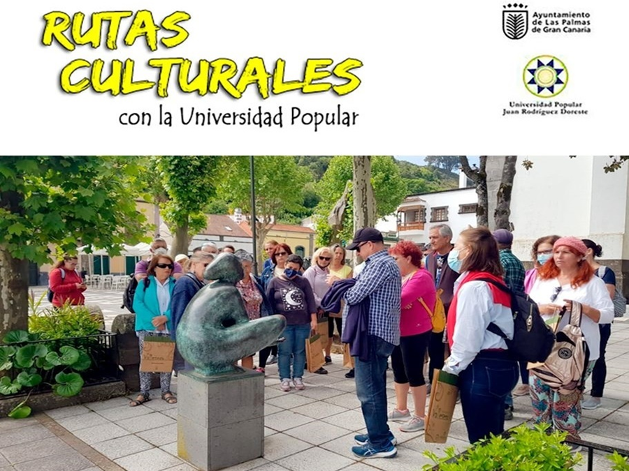 El Ayuntamiento abre el proceso de preinscripción para 6 nuevas rutas culturales por la ciudad y por el resto de la isla a través de la Universidad Popular