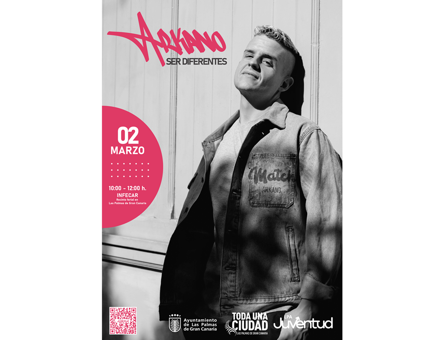 El Ayuntamiento desarrolla este jueves 'Ser Diferentes', un evento a cargo del artista Arkano para concienciar a la juventud contra el bullying