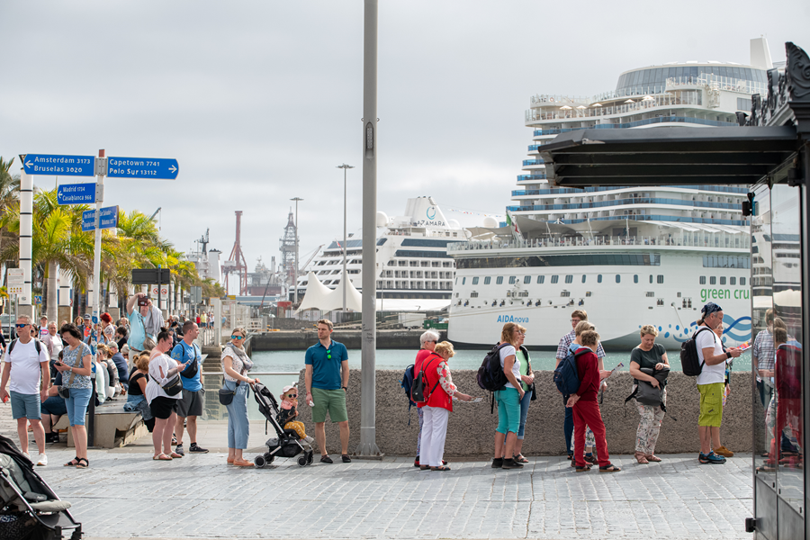 Las Palmas de Gran Canaria cierra su temporada de cruceros con un mes de abril intenso en la llegada de barcos y pasajeros