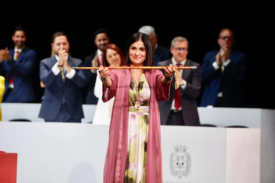 El Ayuntamiento de Las Palmas de Gran Canaria inicia su XII Mandato con el nombramiento de Carolina Darias como alcaldesa
