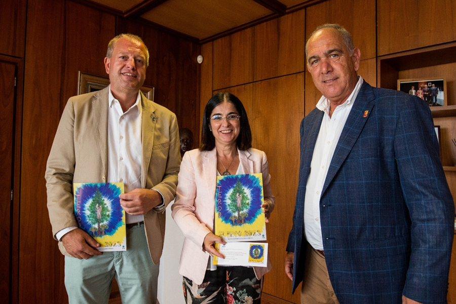 El Ayuntamiento incrementa la colaboración con el Consistorio de Teror para la celebración de las Fiestas de El Pino 2023