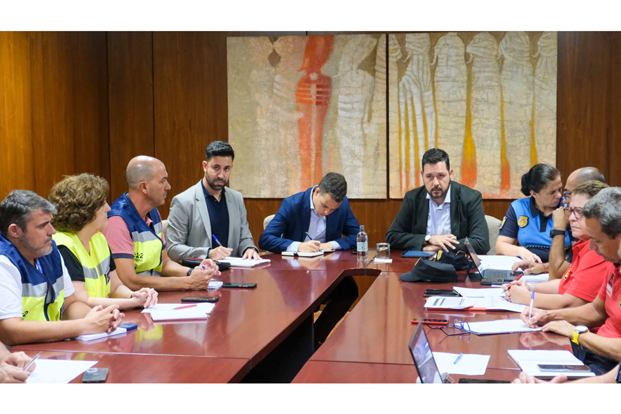 El Ayuntamiento coordina el dispositivo de Seguridad de la noche de San Juan para garantizar el normal desarrollo de los festejos