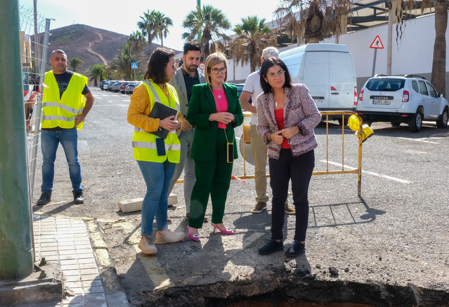 El Ayuntamiento inicia las obras para renovar la red de saneamiento de Las Coloradas