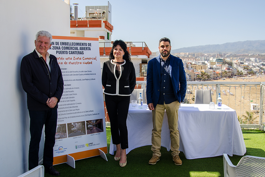 El Ayuntamiento revitalizará la Zona Comercial Abierta de Puerto ¿ Canteras con actuaciones en materia de movilidad y accesibilidad