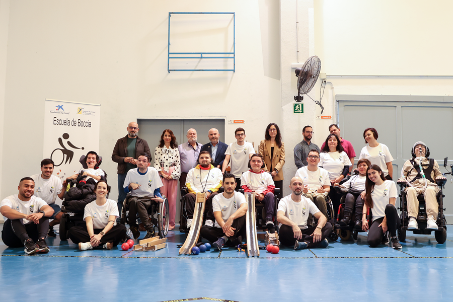 El IMD, la Fundación la Caixa y la Federación impulsan el deporte adaptado con la presentación de las Escuelas de boccia