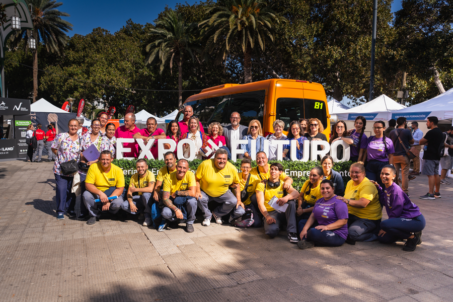 La feria de empleo y formación 'Expofuturo Grupo Newport' reúne a más de 45 empresas en su tercera edición
