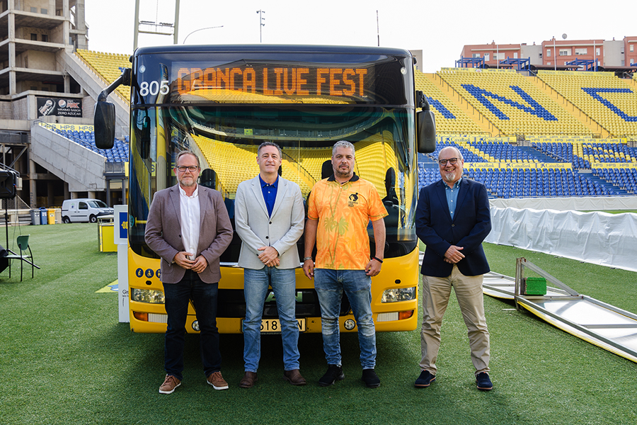 El Ayuntamiento activará un dispositivo especial de movilidad para el GranCa Live Fest con 25 vehículos de Guaguas Municipales