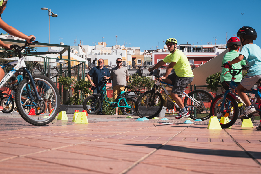 Las Palmas de Gran Canaria celebra la 'Fiesta Infantil de la Movilidad' como pistoletazo de salida de la SEM