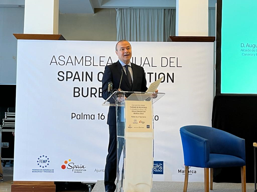 Hidalgo inaugura en Palma el Encuentro Anual sobre Turismo de Reuniones del SCB afirmando que el primer trimestre del año indica la recuperación del sector