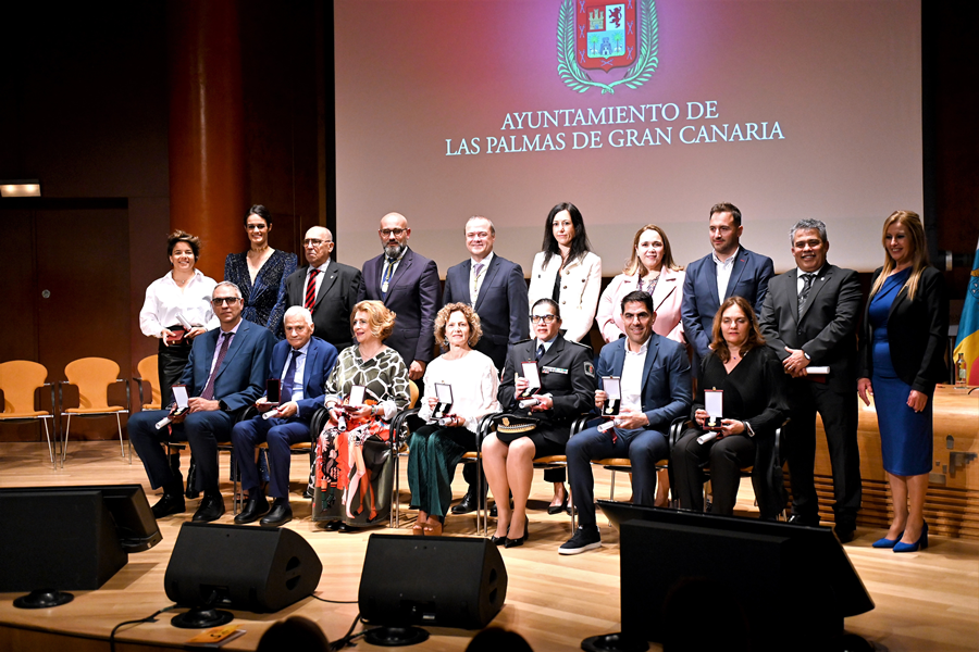 Hidalgo subraya la apuesta de la ciudad por el deporte y la actividad física en la entrega de las Medallas al Mérito Deportivo