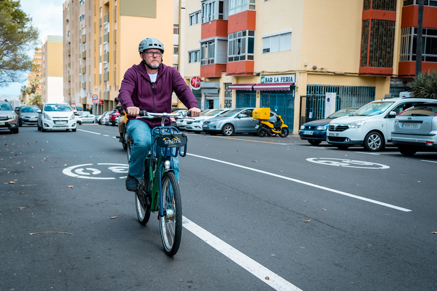 José Eduardo Ramírez realiza un recorrido técnico en Ciudad Alta para proyectar nuevos carriles bici y ciclovías