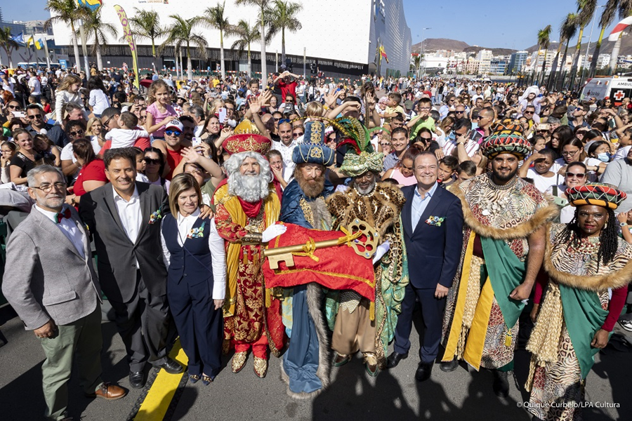 Los Reyes Magos ya están en Las Palmas de Gran Canaria