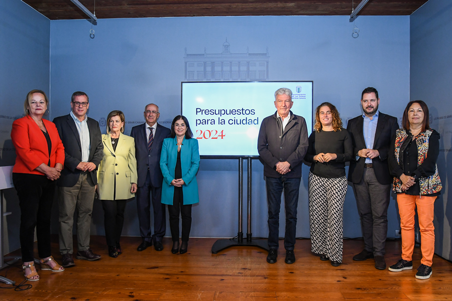Darias presenta un presupuesto de 692 millones para 2024, el mayor de la serie histórica