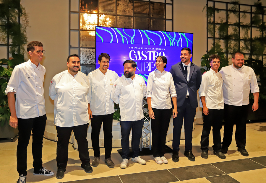 Turismo LPA, Binter y Hotel Santa Catalina cierran en Jerez de la Frontera la campaña 'Las Palmas de Gran Canaria Gastrotrip' para captar al mercado español