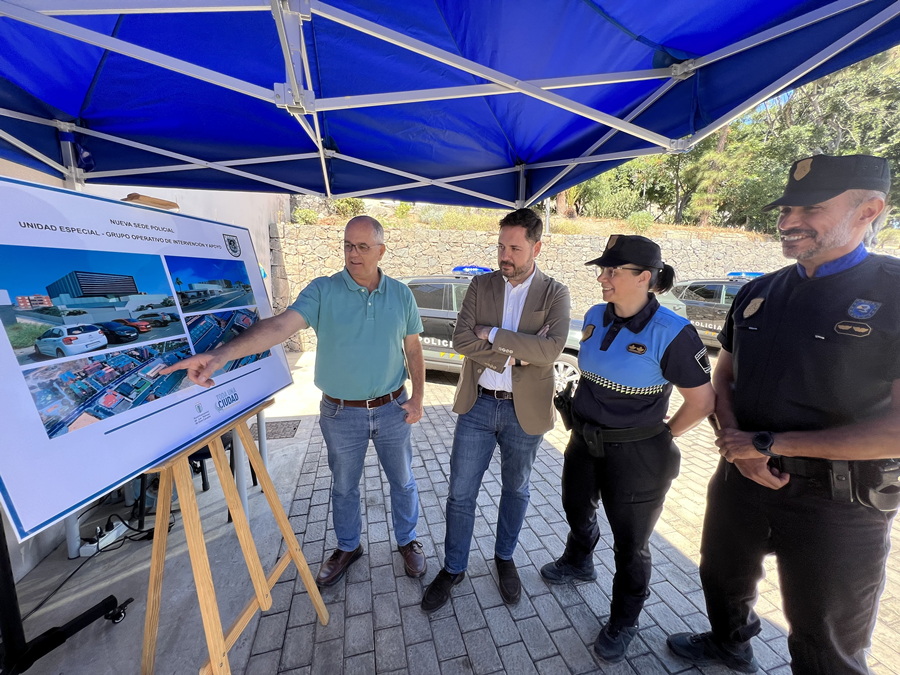 El nuevo edificio de la Policía Local para la Unidad Especial-GOIA será uno de los más modernos y mejor equipados de Canarias