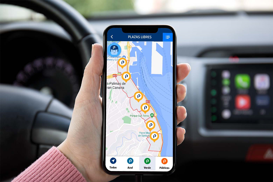 El 41% de las operaciones de estacionamiento regulado se hacen a través de la aplicación LPA Park