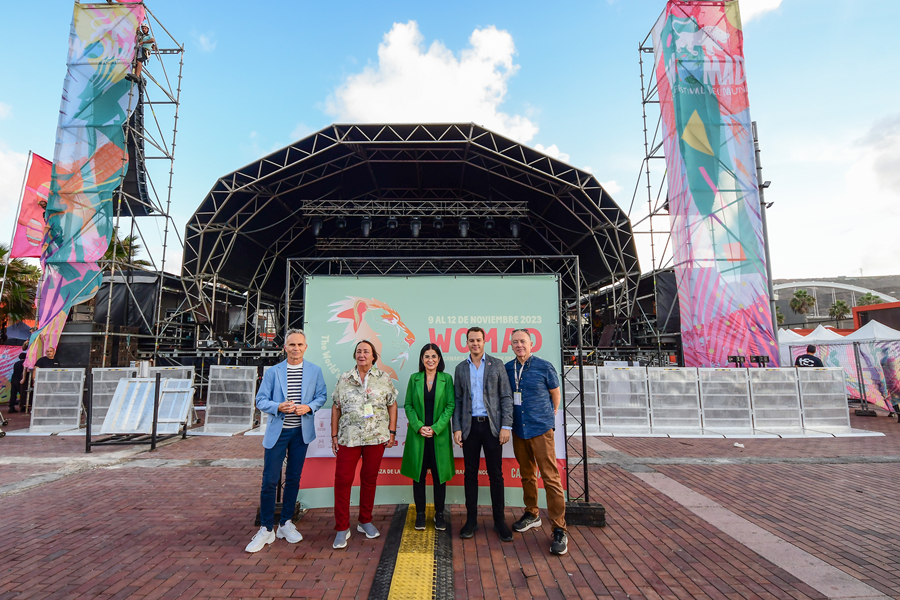 La plaza de La Música y el parque Litoral El Rincón se preparan para celebrar treinta años del Festival WOMAD