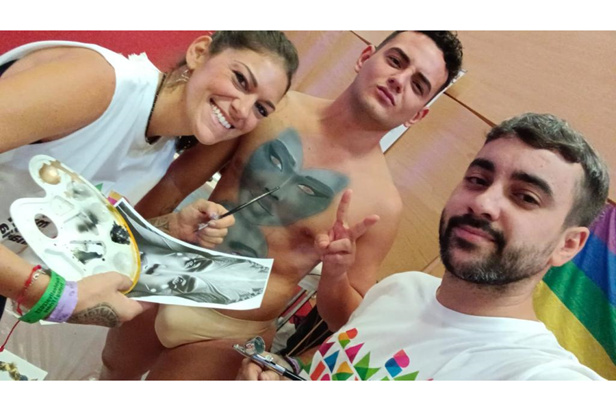 Austria recibe a los ganadores del Concurso de Maquillaje Corporal del Carnaval de Las Palmas de Gran Canaria