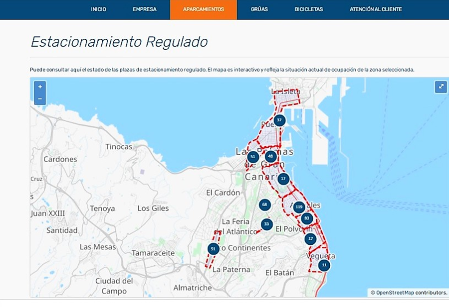 El Ayuntamiento finaliza la implantación del proyecto de Aparcamiento Inteligente con la activación de 467 sensores en Canalejas