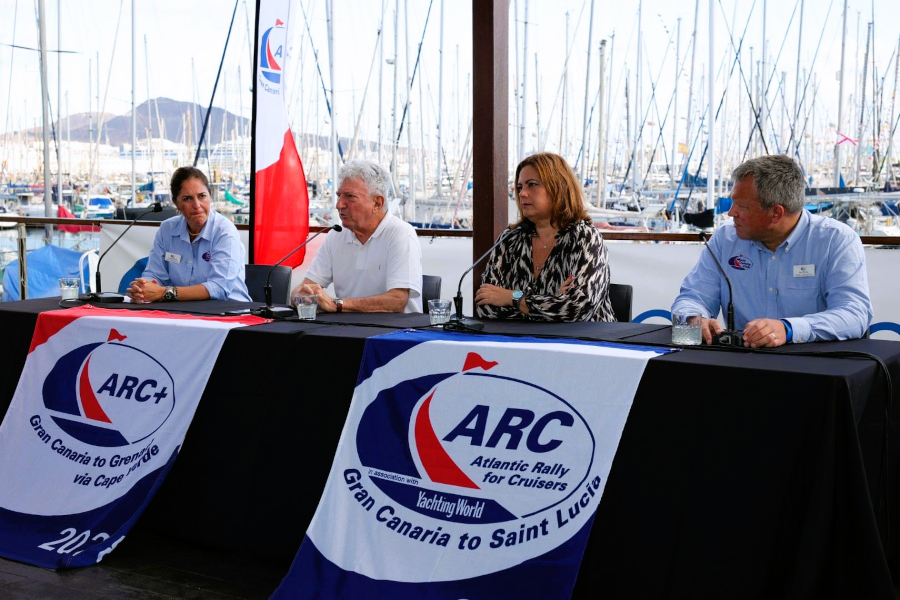 La regata ARC celebra su 38 edición con 255 veleros en sus dos rutas atlánticas de noviembre desde Las Palmas de Gran Canaria