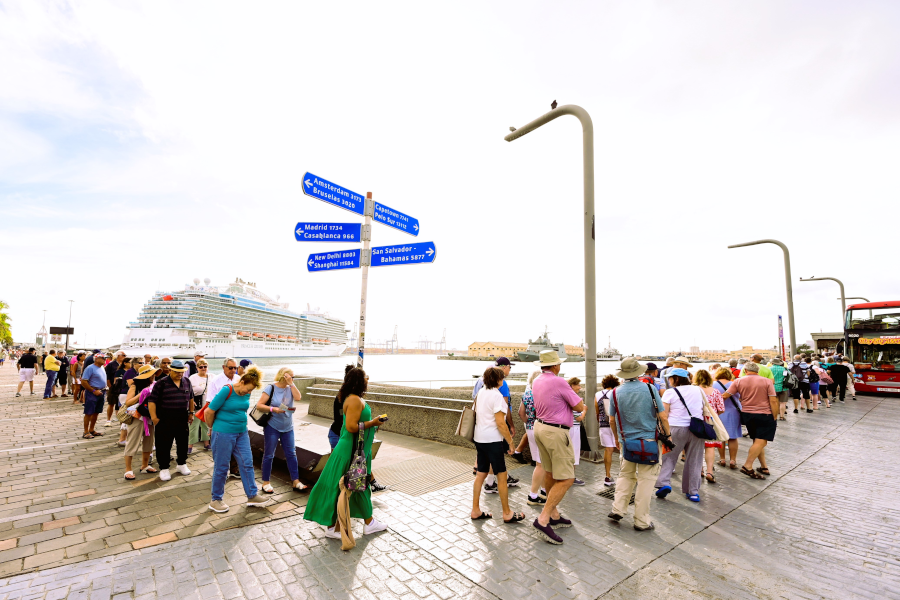 Las Palmas de Gran Canaria despide octubre con 10 escalas de cruceros turísticos