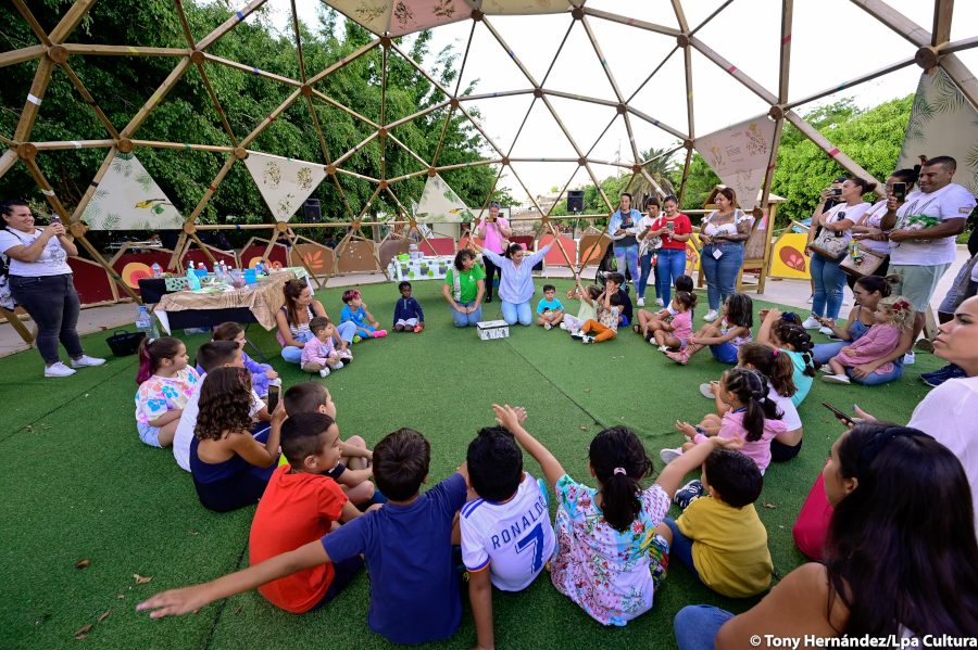 La cúpula de 'Parque Cultura' recibirá noviembre con talleres, lectura, música, bailes y una gran fiesta de despedida
