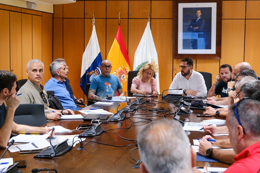 El Ayuntamiento diseña el plan de seguridad para las Fiestas de San Lorenzo y para la noche de la Gran Quema de Fuegos