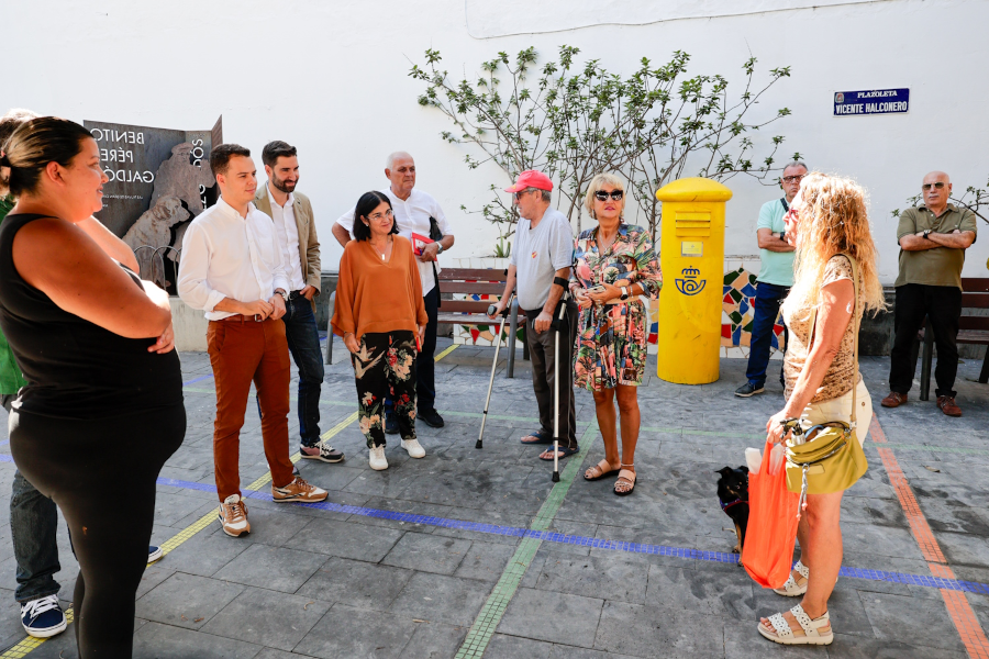 El Ayuntamiento rehabilita la plaza Vicente Halconero de Schamann dando respuesta a una demanda vecinal