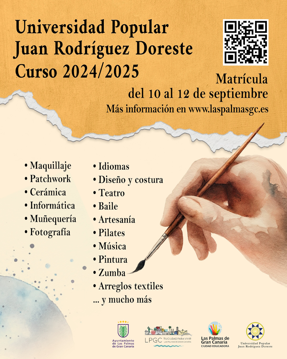 La Universidad Popular abre el periodo de preinscripción para el curso 2024-2025
