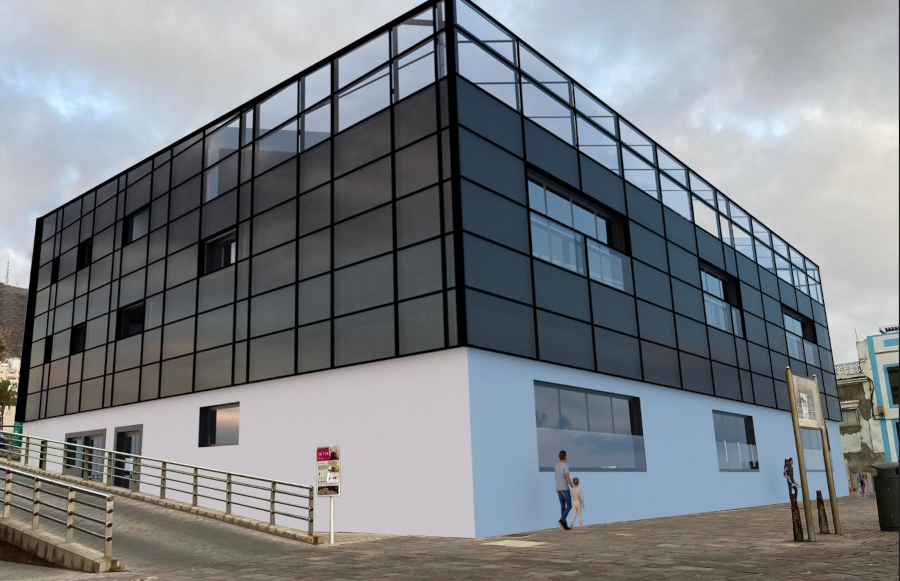 El Ayuntamiento licita por 3,2 millones de euros la rehabilitación del edificio Cachalote del barrio San Cristóbal