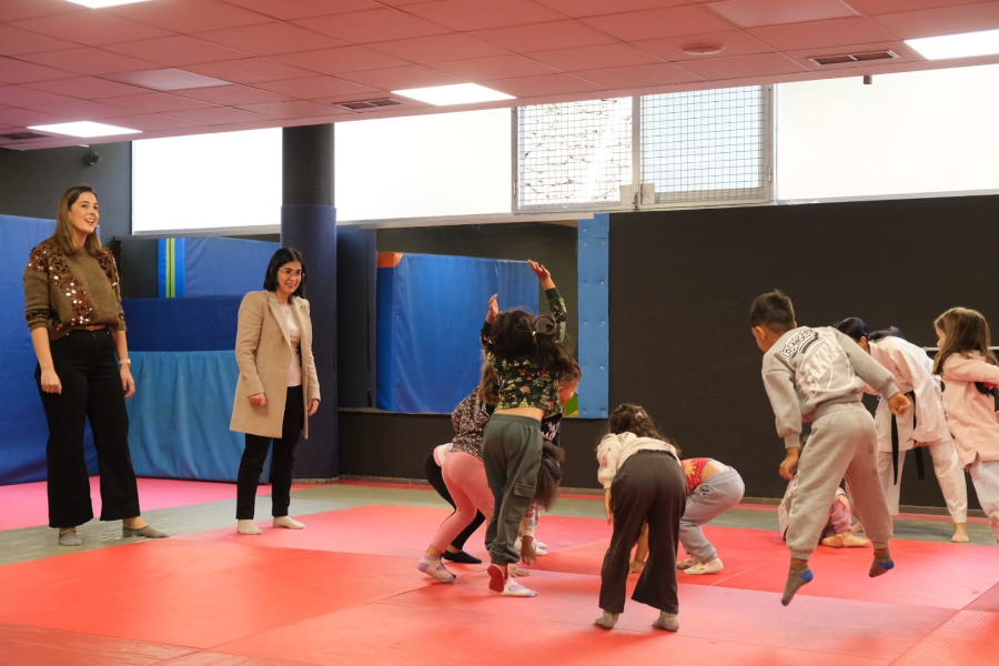 Las Palmas de Gran Canaria organiza un campus deportivo de Navidad para fomentar la actividad física de niños y niñas