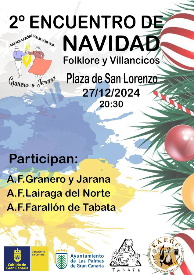 El Ayuntamiento organiza en San Lorenzo un encuentro navideño de folclore y villancicos