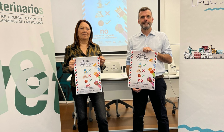 Ayuntamiento y Colegio de Veterinarios lanzan la campaña 'No somos un juguete' para promover la tenencia responsable de mascotas